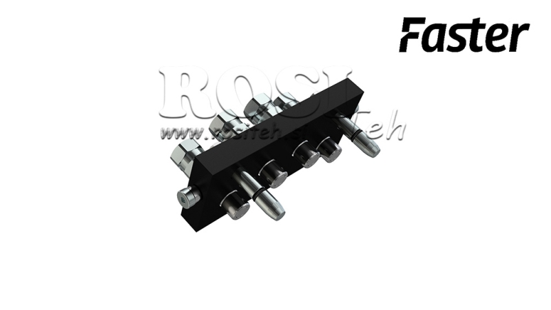 MULTI-FASTER COUPLING SIGMA 4WAY BSP 3/8 MOBILE PART