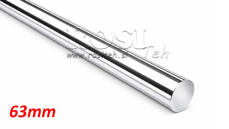 ХРОМИРАН ПРЪТ ЗА ХИДРАВЛИЧЕН ЦИЛИНДЪР C45 - 63mm (1000mm)