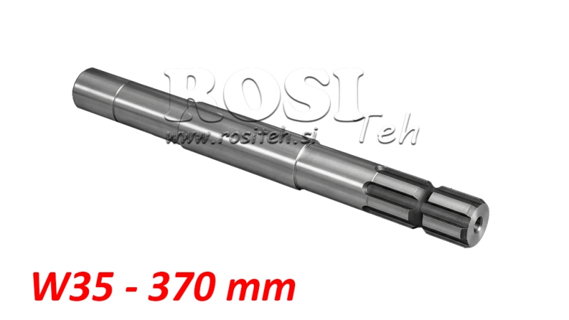 VOIMANOTTOAKSELI W35 (370mm)