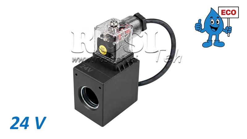 24V MAGNETSPULE FÜR HYDRAULISCHES MAGNETVENTIL E80 ECO