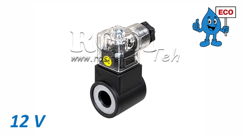 12V MAGNETSPULE FÜR HYDRAULISCHES MAGNETVENTIL R80-EO ECO