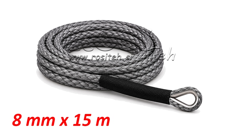 KUNSTSTOFFSEIL FÜR SEILWINDE RS-8000 - 3620 kg