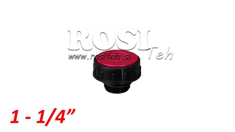 CAPAC DE UMPLERE 1 1/4 CU VENTIL