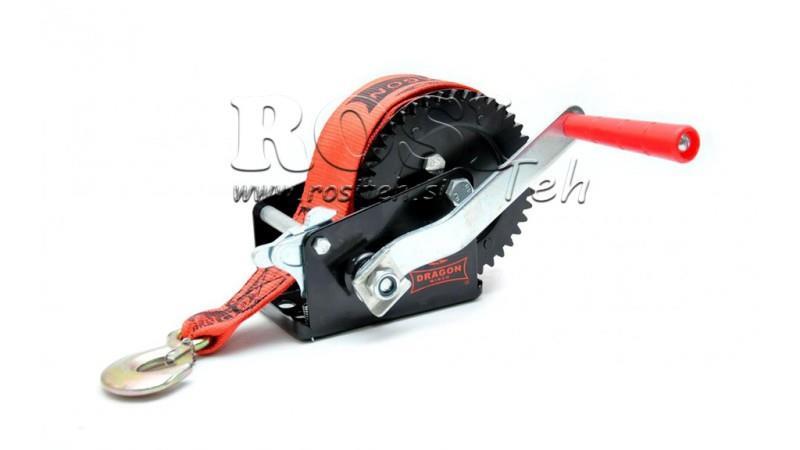 WINCH MANUAL DWK 16 - 725 kg - CINTA SINTÉTICA