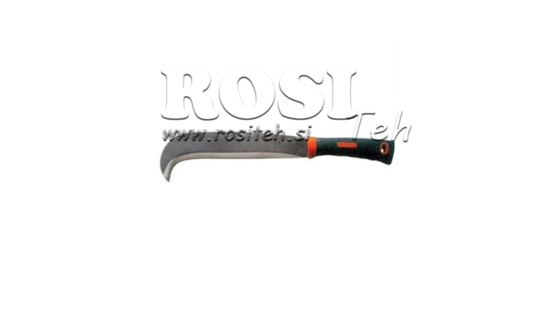 MACHETE 25 cm, MED PVC HÅNDTAG