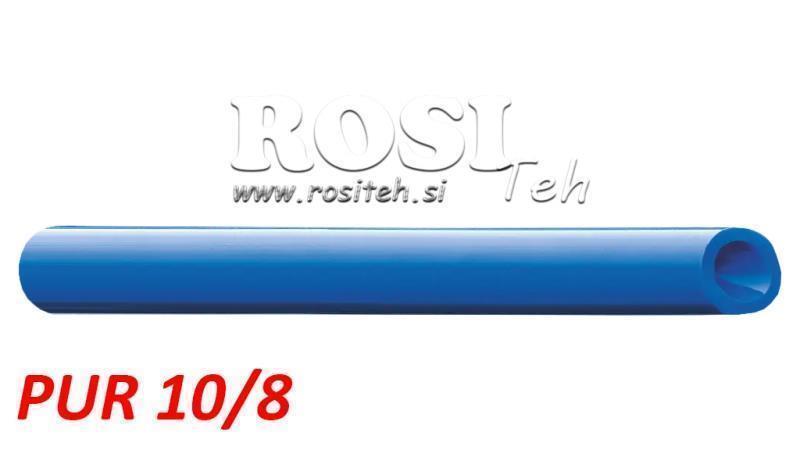 MANGUERA DE AIRE POLIURETANO PU 10/8 PUR AZUL