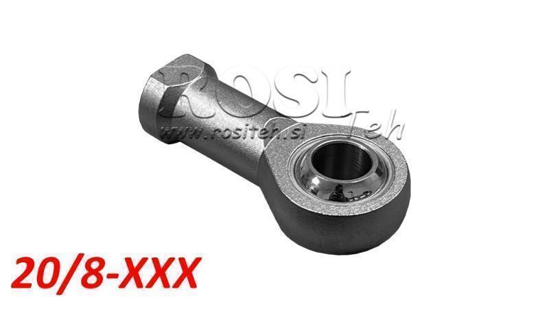 DI MONTÁŽ PRE PNEUMATICKÝ CYLINDER PCAI 20/8 (M8x1.25)