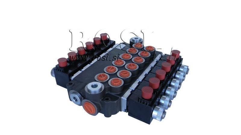 HYDRAULICKÝ VENTIL 6xZ80 12V DC