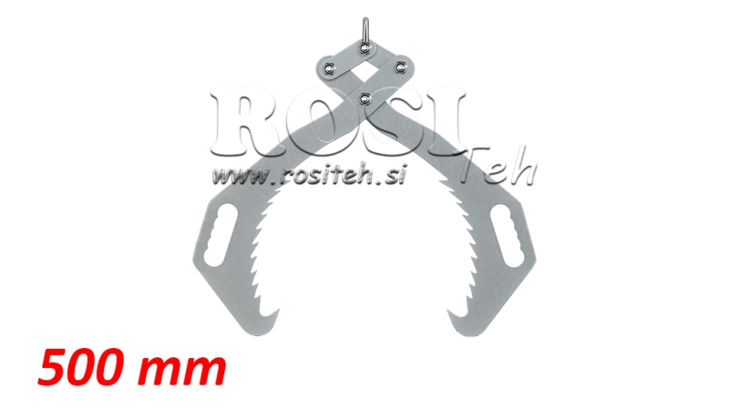 RUKOJEŤ LESNICKÉHO DRAPÁKU HD50 (500MM) - POZINKOVANÉ