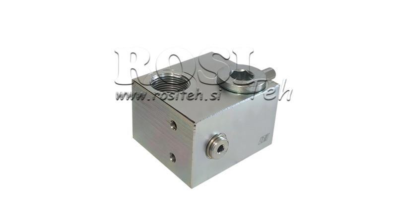 HYDRAULICKÝ TLAKOVÝ REGULÁTOR VMPP 1' 50-400 BAR - 160lit