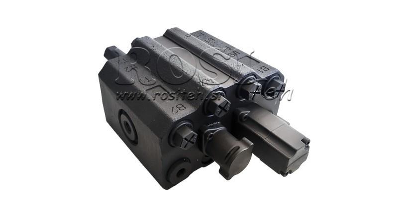 HYDRAULINEN OHJAUSVENTTIILI 2xP90 L/min KUORMANTUNNISTUS