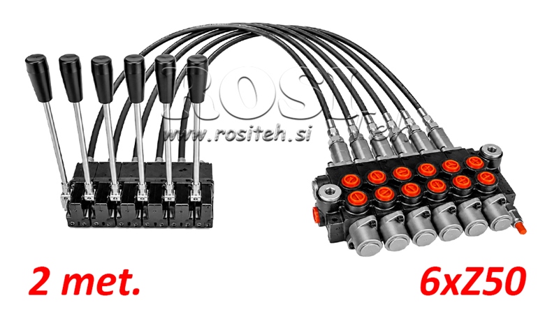 KIT 6xZ80 + JOYSTICK 1 POSICIÓN L2000