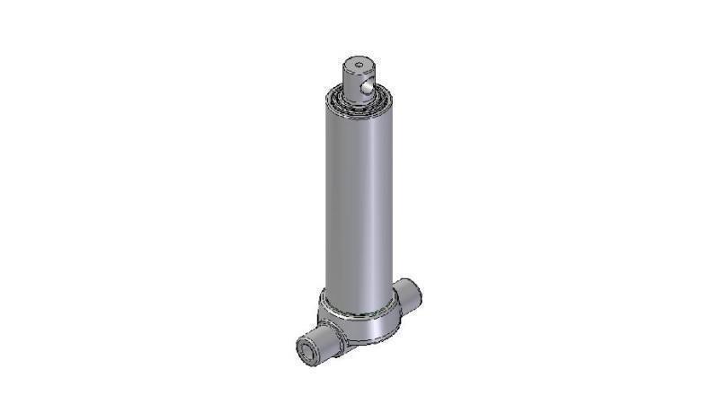 2534F -TELESCOPIC CYLINDER INFERIOR – HOLE 3 DEGREES STROKE 790 FI 95
