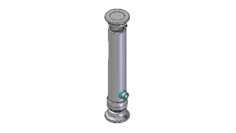 2723S -TELESCOPIC CYLINDER BALL – BALL 2 DEGREES STROKE 695 FI 80