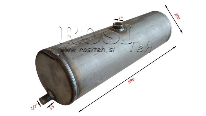 REZERVOR DE ULEI DIN FIER 20lit fi210-670mm