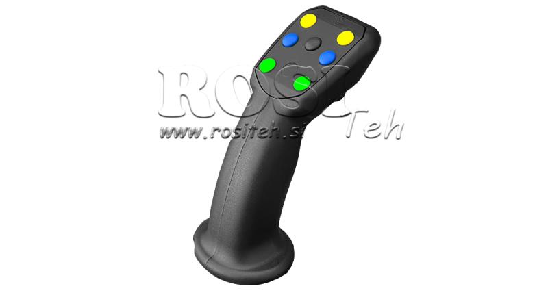 REMOTE JOYSTICK RUKOVÄŤ - 8 TLAČIDIEL