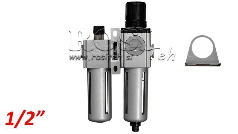 PNEUMATICKÁ PRÍPRAVNÁ JEDNOTKA 300 G1/2 40µ 0-10b