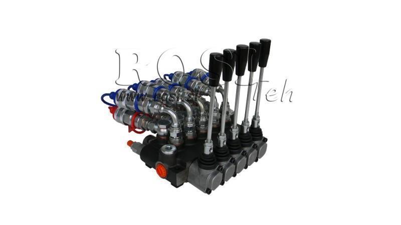 VALVĂ HIDRAULICĂ 5xP40 EXPANSIUNE