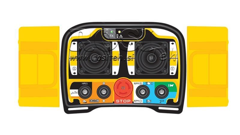 RADIO FJERNKONTROLL - PROPORSJONAL - ZEUS2 B2 10015 Standard