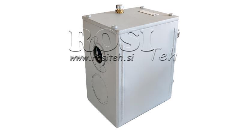 REDUCȚIE TRACTOR - 1:1.85 (80CP-60kW) FEMELĂ-MASCUL