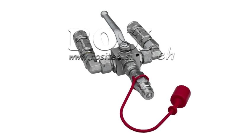 MANUELLE TEILUNG AUSSENABLAUF - BAGGER