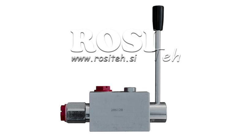 HYDRAULICKÝ REGULÁTOR TLAKU BRZDY BPA-M PRE DISKRÉTNE NASTAVENIE 206120