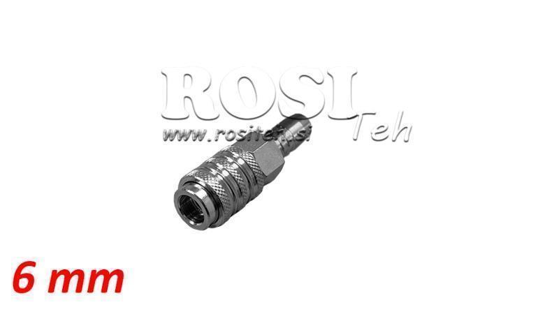 PNEUMATICKÉ RÝCHLOPLOCHY ŽENSKÉ SMREK 6mm - DN7.2