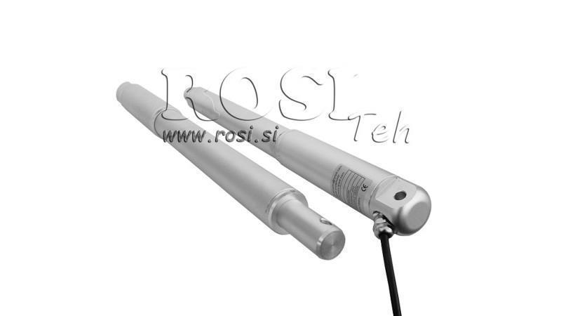 SÄHKÖCYLINDERI 12V 150kg-5mm/sec ISKU 300mm