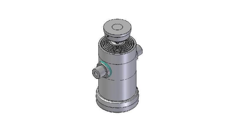 6064S - TELESCOPICKÝ CYLINDR STANDARD/KULIČKA 6 STUPŇŮ CESTA 2100 PRŮMĚR 240