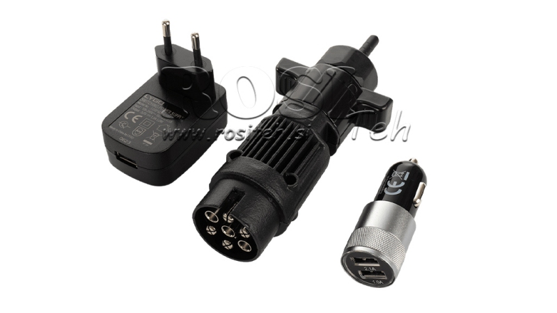 SADA LED MAGNETICKÉHO SVĚTLA - BEZDRÁTOVÉ 12/24V CANBUS