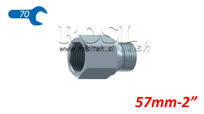 HYDRAULIKADAPTER MÄNNLICH-WEIBLICH 2