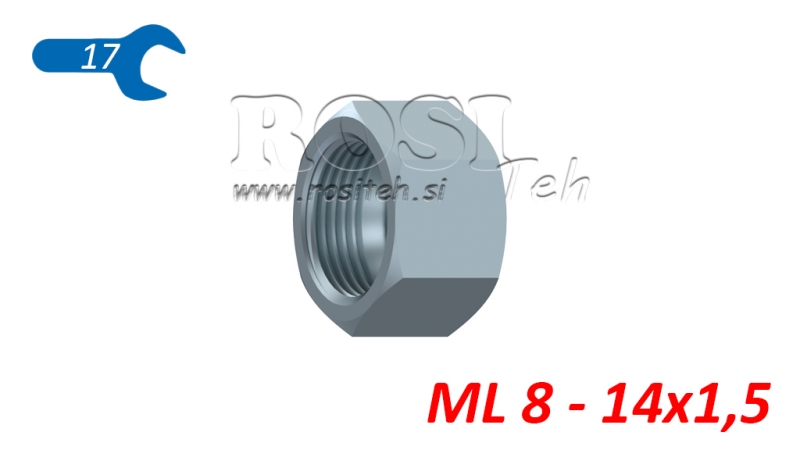 HIDRAULIKUS ANYA ML 8 - 14x1,5