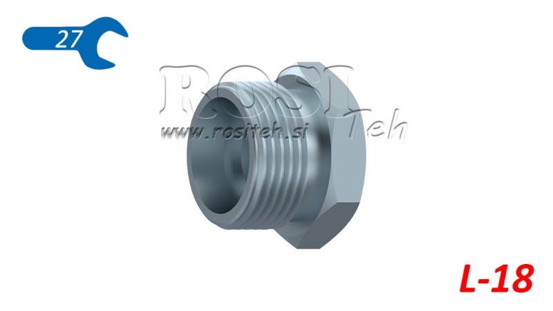 HYDRAULISCHER STOPFEN (18L) M26X1,5