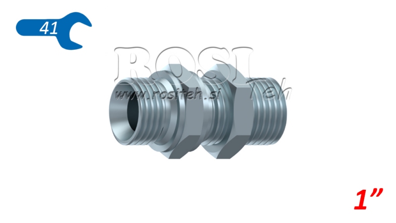 HYDRAULISCHE SCHOTTVERSCHRAUBUNG DOPPELVERBINDER BSP 1