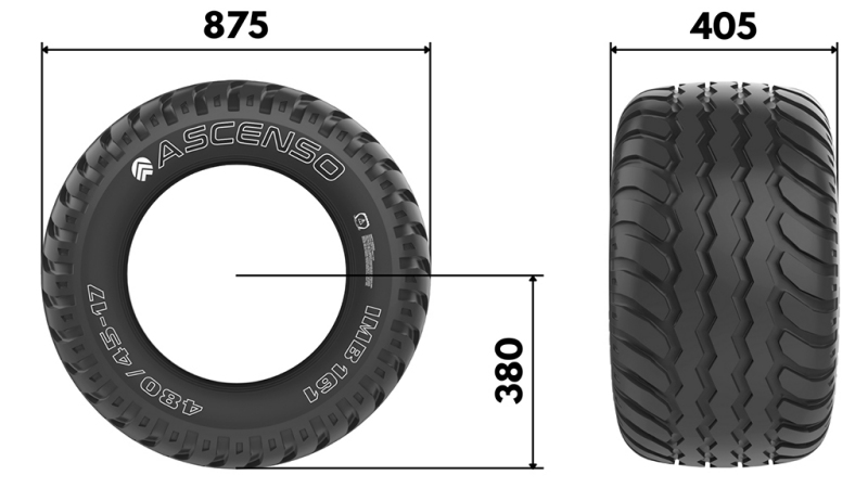 400/60-15,5 ANHÄNGERREIFE AW708 14pl