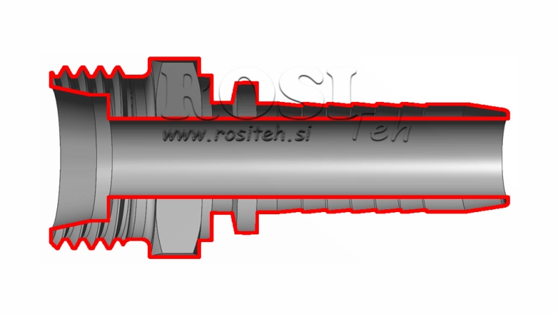 HIDRAULISCHER ANSCHLUß CEL 22 L MÄNLICH DN19-M30x2