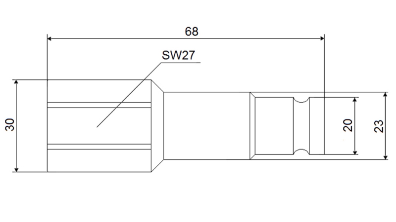 SCHNELL KUPPLUNG BAGER FFH MÄNNLICH 1/2