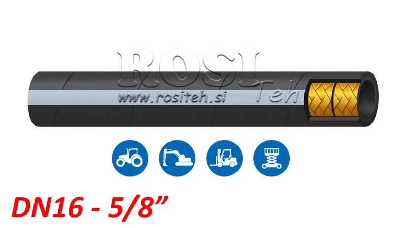 MANGUERA HIDRÁULICA DN16 2SN (5/8) 250BAR