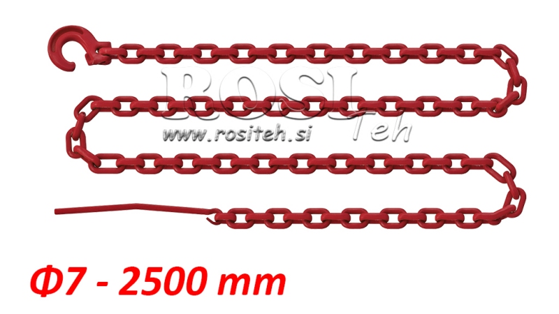 ŠUMARSKI LANAC vel.7-2500mm