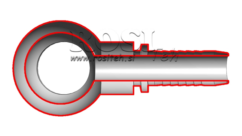 HYDRAULIC FITTING EYE DN10-M14X1,5