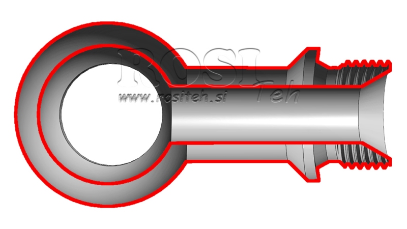 ØJEFORBINDELSE 3/8 / 3/8