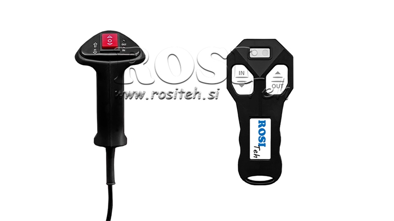12 V ELEKTRISCHE SEILWINDE RS-8000 - 3620 KG - STAHLSEIL - ECO