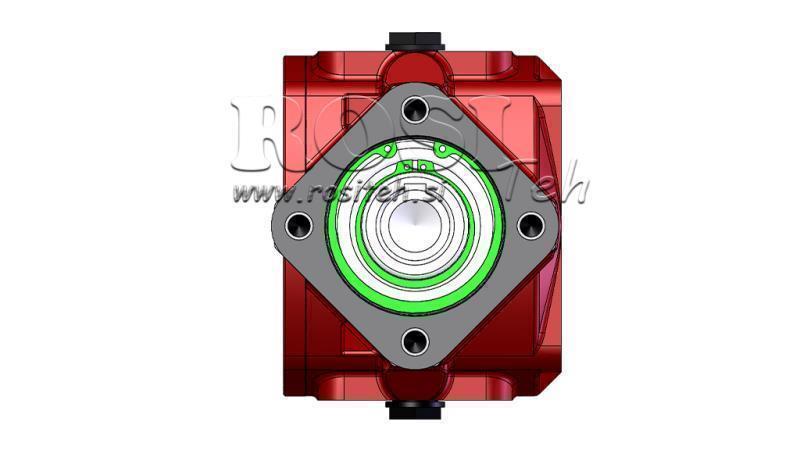 GEARBOX RT90EC FOR HYDRAULIC MOTOR MP/MR/MS RATIO 3.1:1