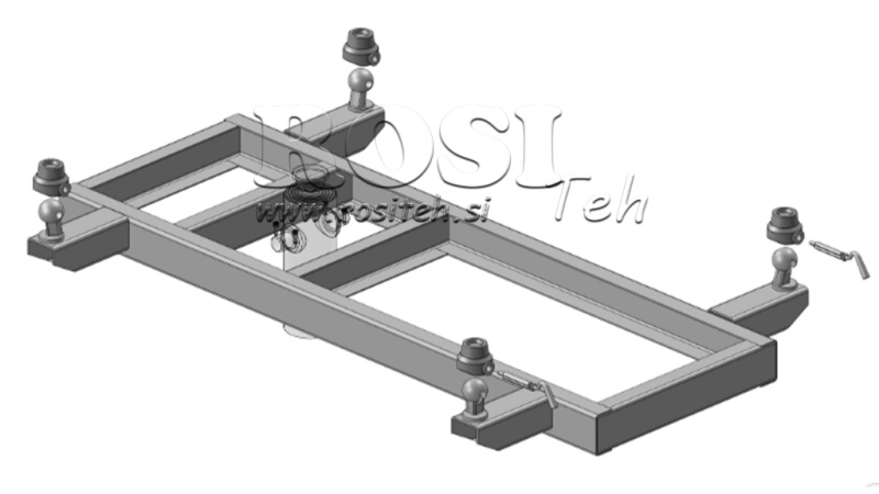 KIPPERPRITSCHE TRÄGER SATZ FI85