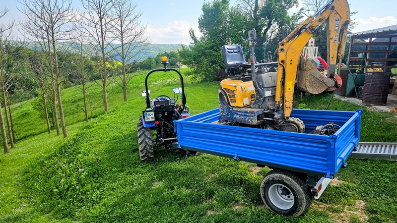 BORDWAND FÜR KIPPERANHÄNGER 2m-HÖHE 500mm