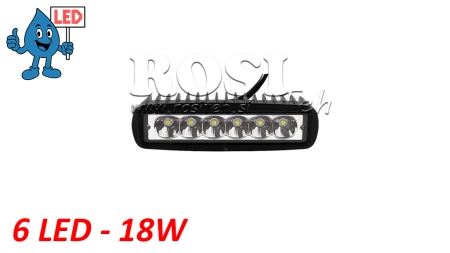 LED SCHEINWERFER- LICHTE 6 LED 18W 12V-24V