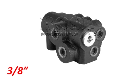 MARKER HYDRAULIKVENTIL DOPPELWIRKEND 3/8