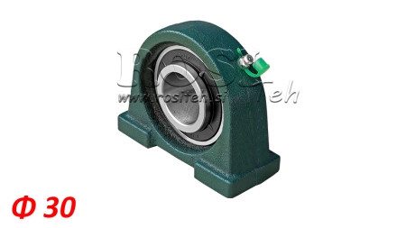 CUSCINETTO IN ALLOGGIAMENTO UCPA 206 - fi 30mm