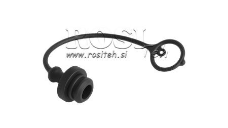 PROTECTIVE RUBBER COVER BLACK - FEMALE QUICK COUPLINGS