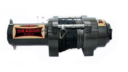 TREUIL ÉLECTRIQUE 12 V DWH 3500 HD - 1588 kg - CÂBLE SYNTHÉTIQUE